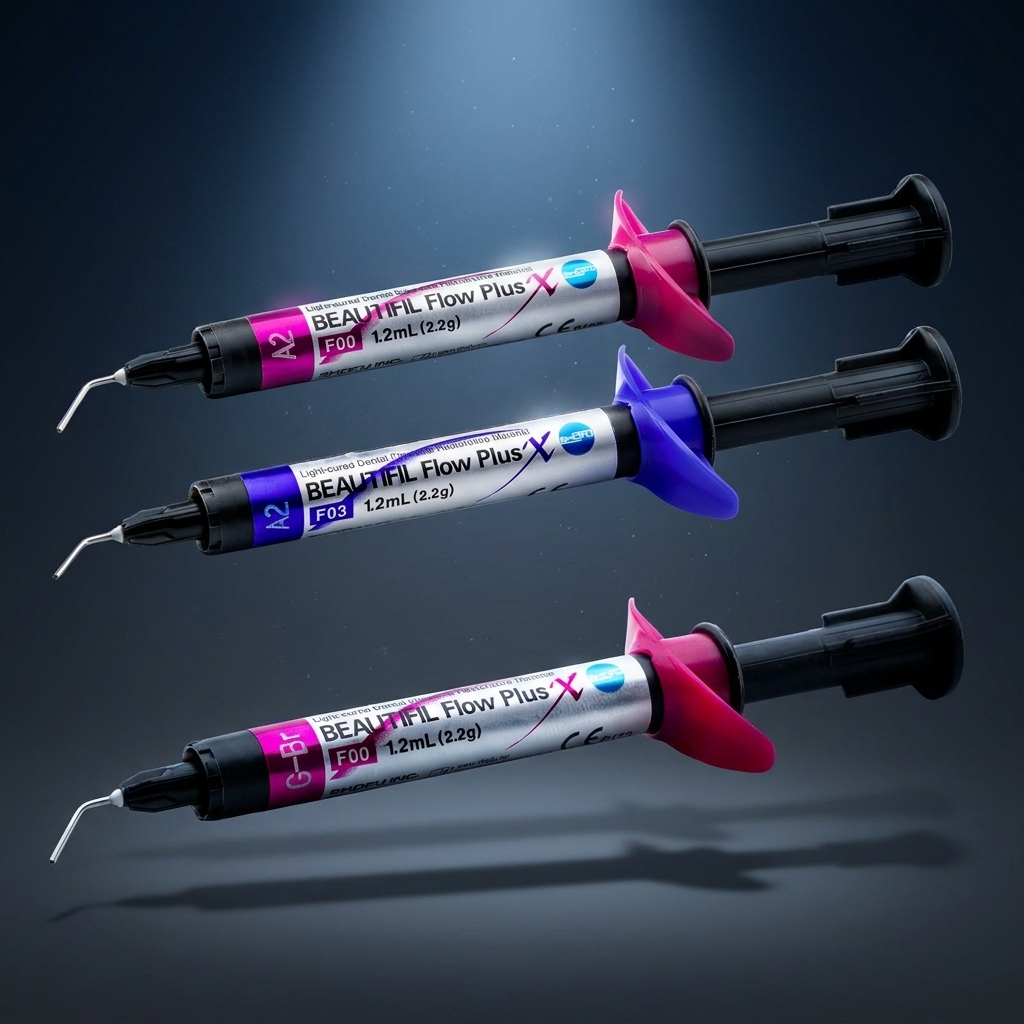 BEAUTIFIL Flow Plus X-Injectable hybrid composite in two viscosities